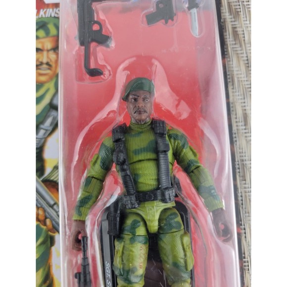GI Joe Lonzo “Stalker” Wilkinson Action Figure Complete With File - Picture 2 of 8